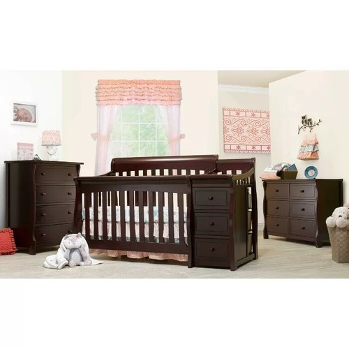 sorelle baby c&t berkley flat top crib